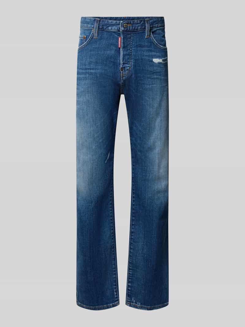 Dsquared2 Ready to Wear Jeans in destroyed-look met steekzakken