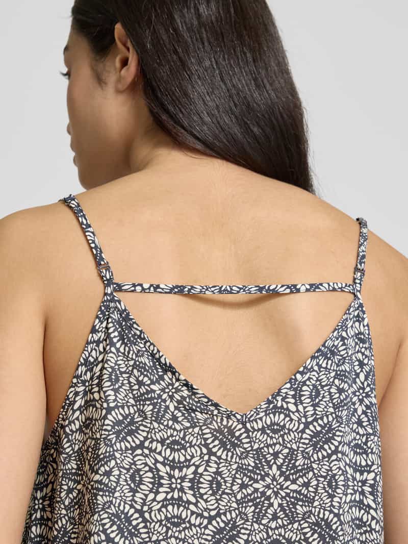 Only Regular fit top met bandjes en all-over motief model 'NOVA LIFE'