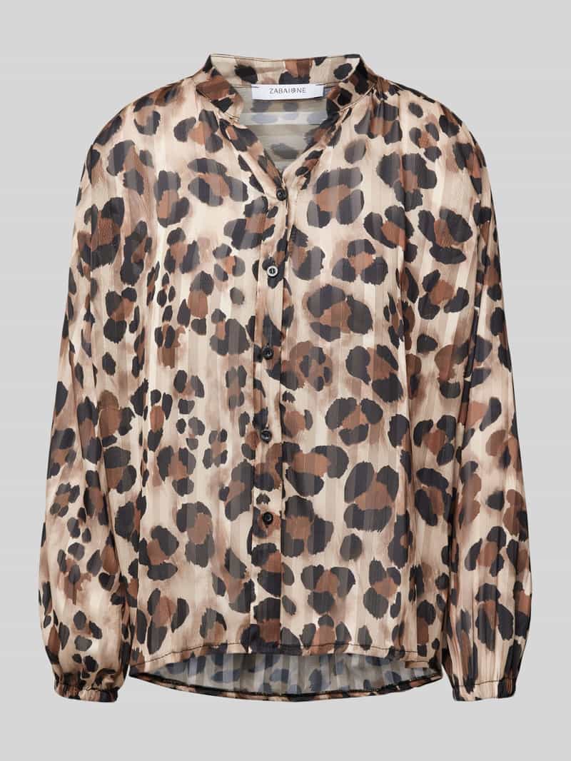 ZABAIONE Regular fit blouse met tuniekkraag