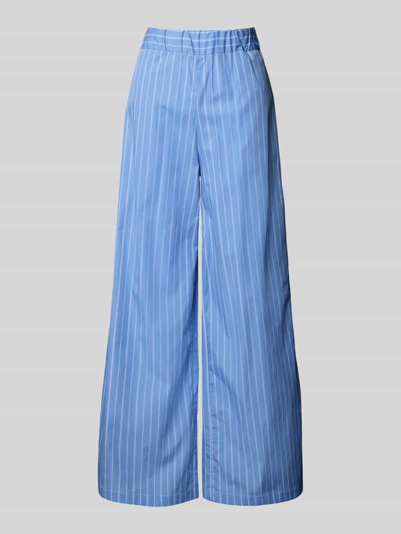 MAX&Co. Wide leg stoffen broek met steekzakken model 'GITANE'
