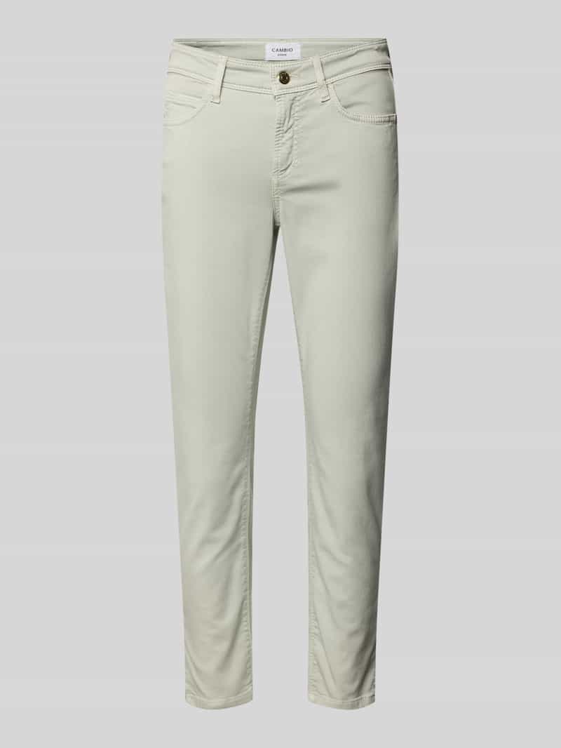 CAMBIO Slim fit jeans met verkort model 'PIPER'