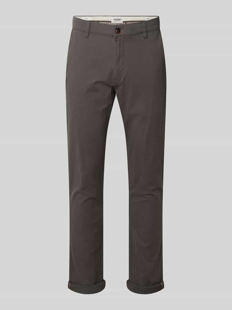 jack & jones Slim fit broek met steekzakken model 'MARCO'