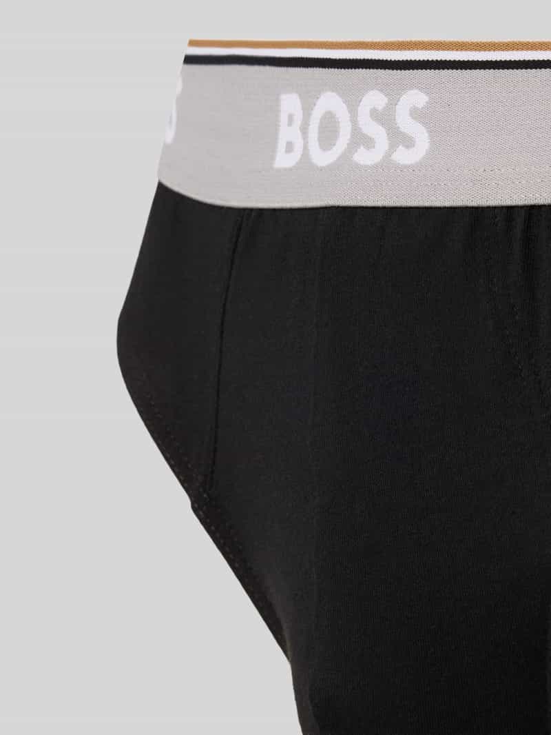 Boss Slip van mix van katoen en elastaan per 3 stuks