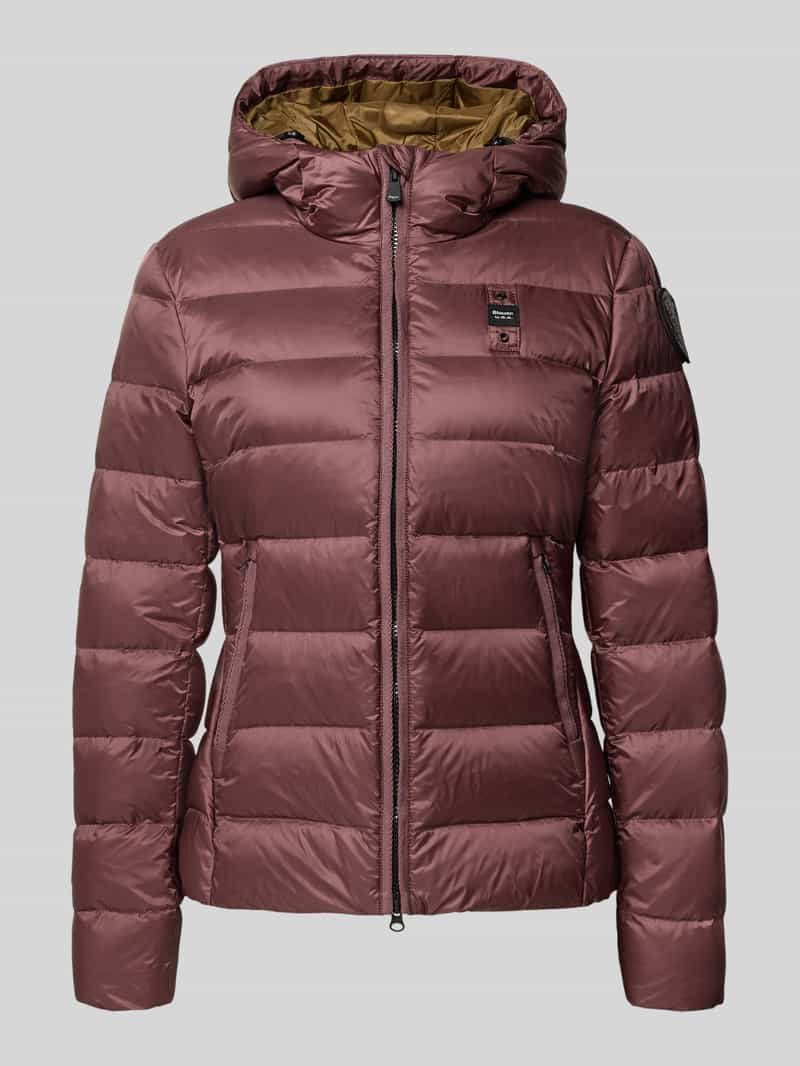 Blauer Usa Donsjack met tweewegritssluiting model 'CHARME'