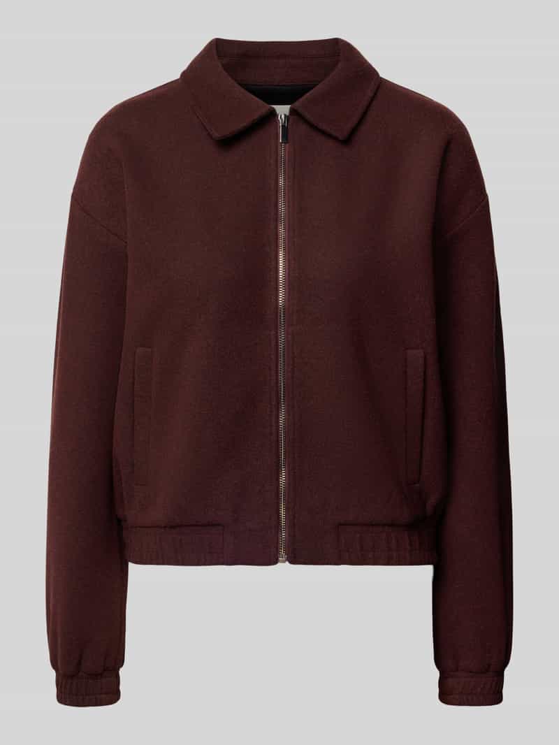 Opus Sweatjack met fleece-binnenkant model 'Gerzi'