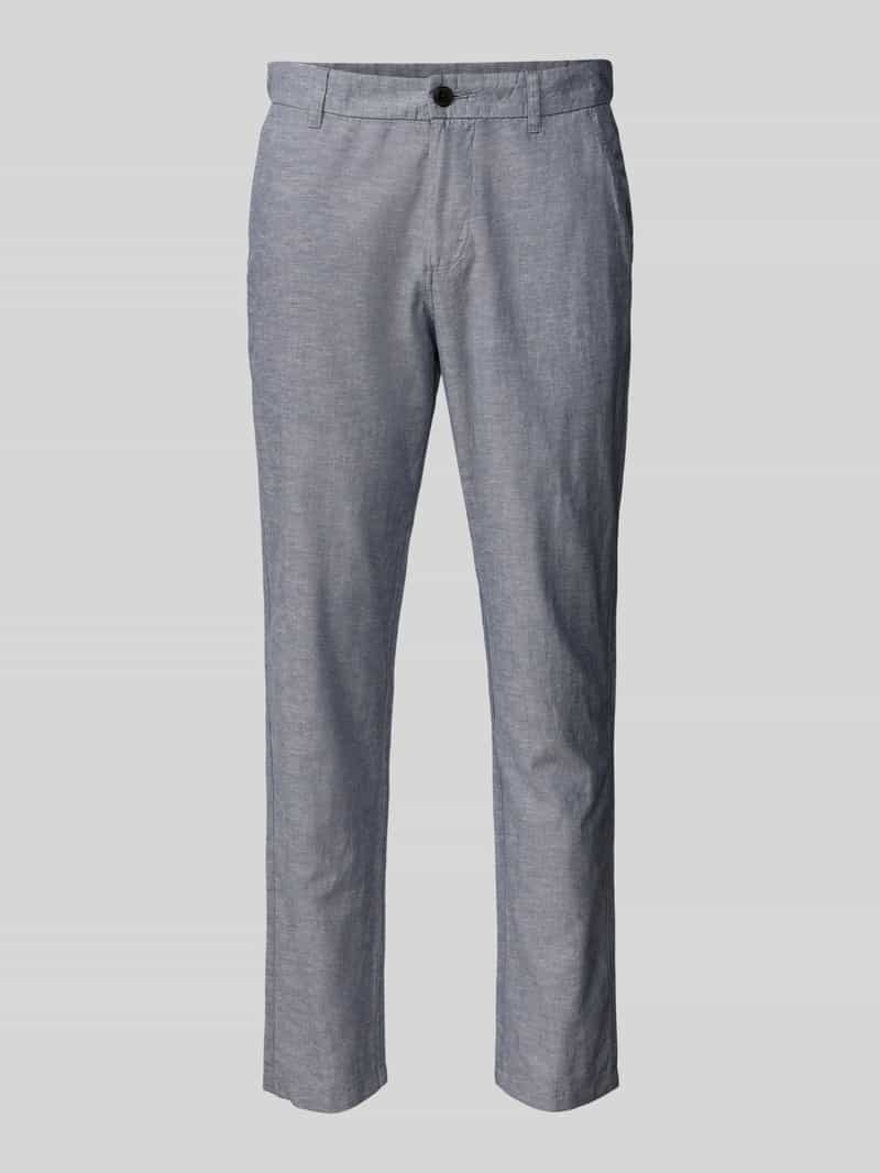 jack & jones Tapered fit chino met ceintuurlussen model 'SUMMER'