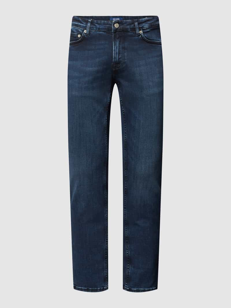 Only & Sons Slim fit jeans met labelpatch, model 'LOOM'