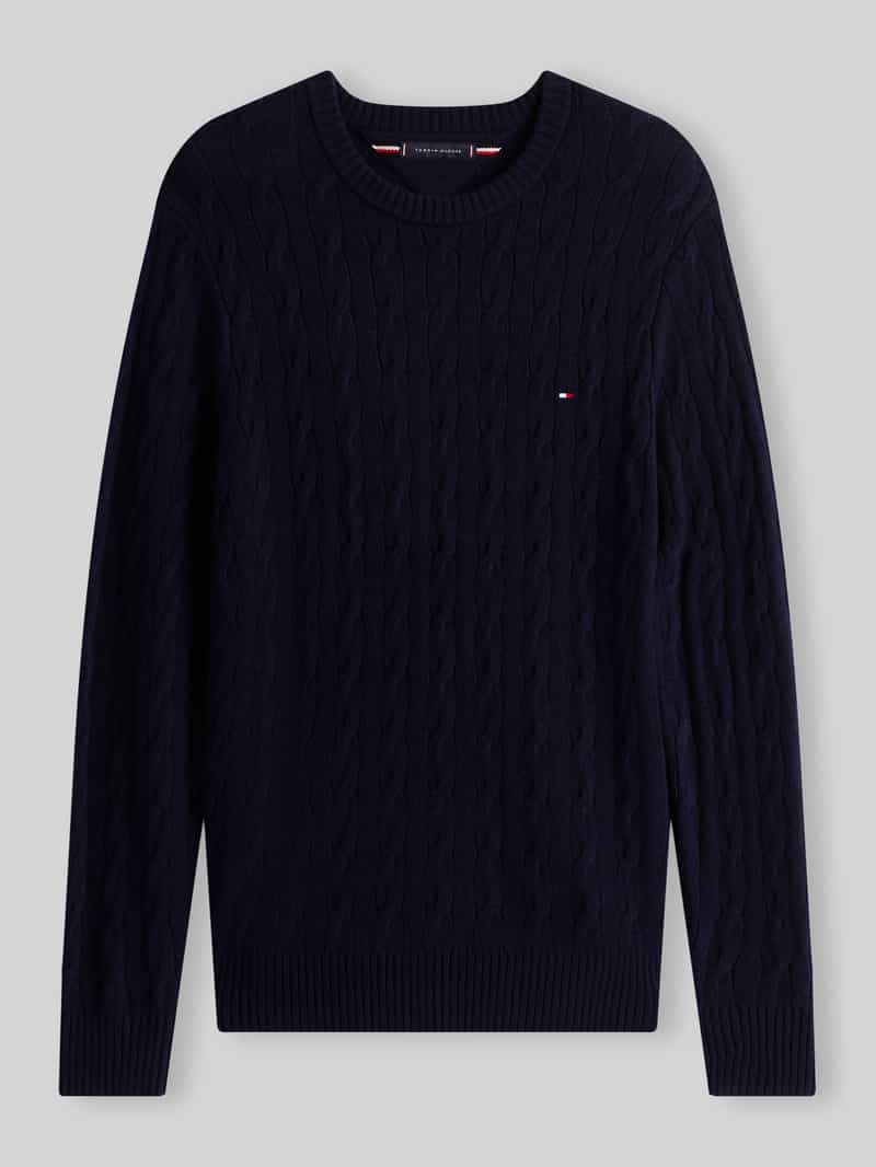 Regular fit pullover van zuivere schapenwol