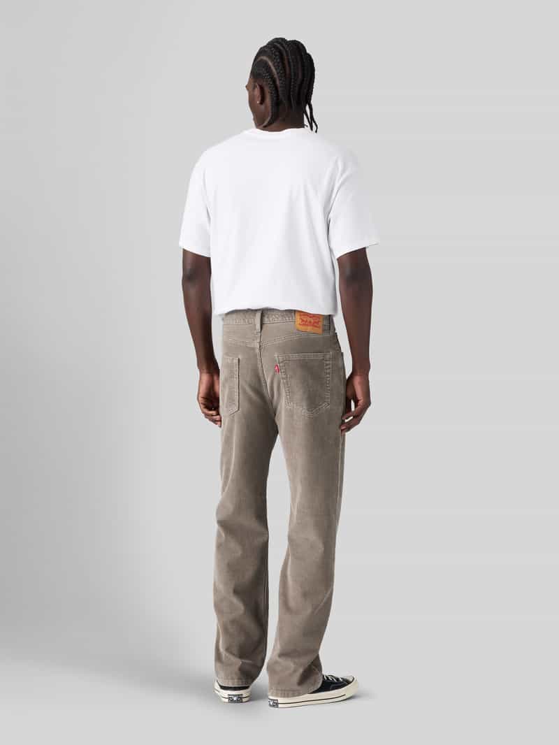 Levi's Loose straight fit corduroy broek van puur katoen model '565™'