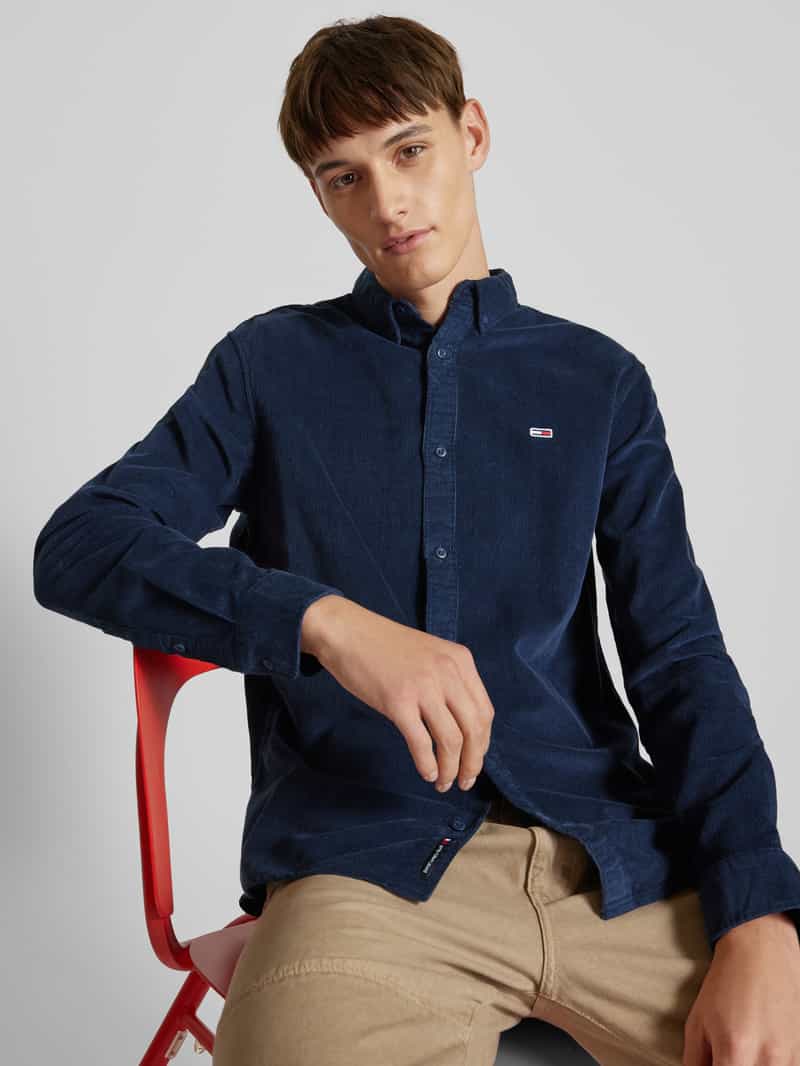 Tommy Jeans Regular fit corduroy overhemd