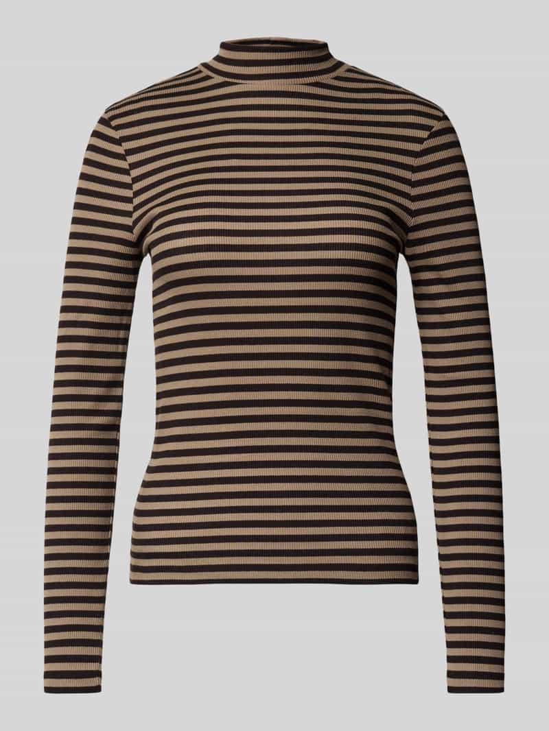 drykorn Slim fit shirt met lange mouwen en opstaande kraag