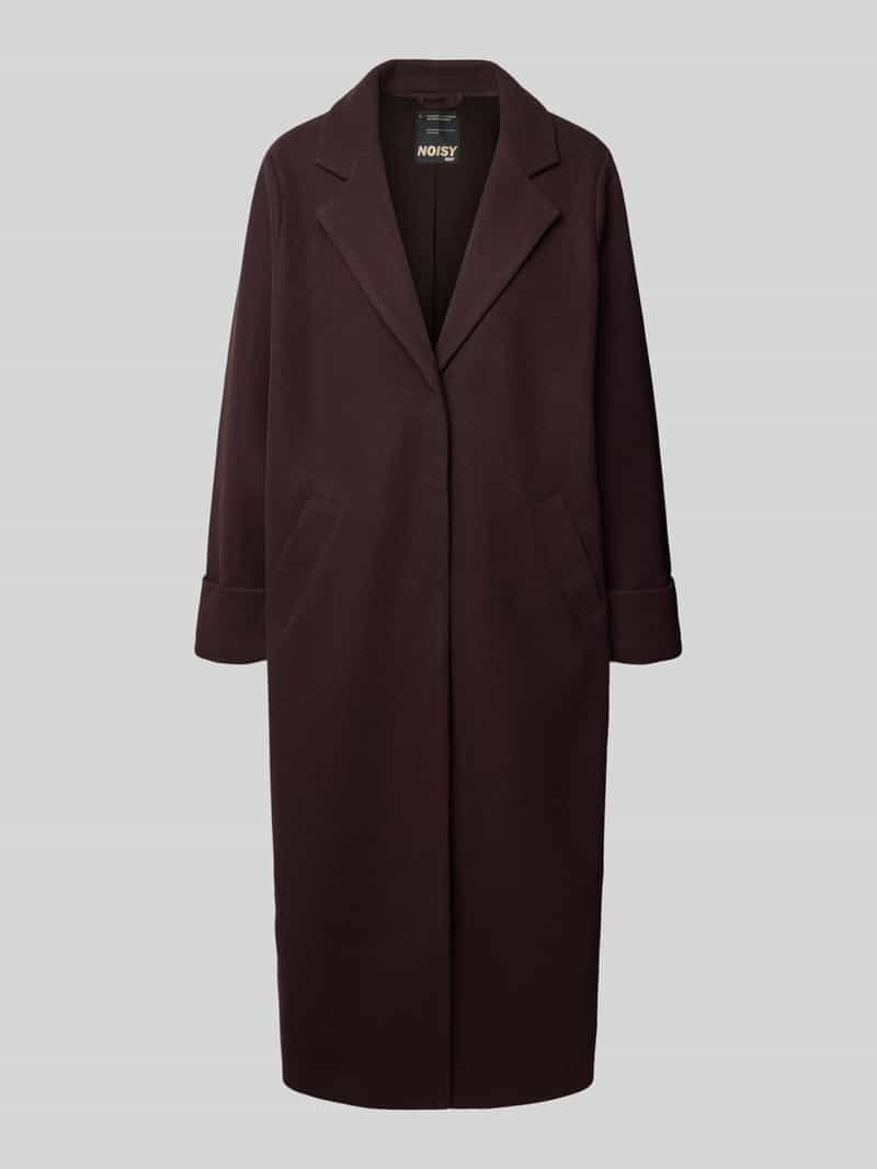 Noisy May Lange jas met blinde sluiting model 'CADDY'