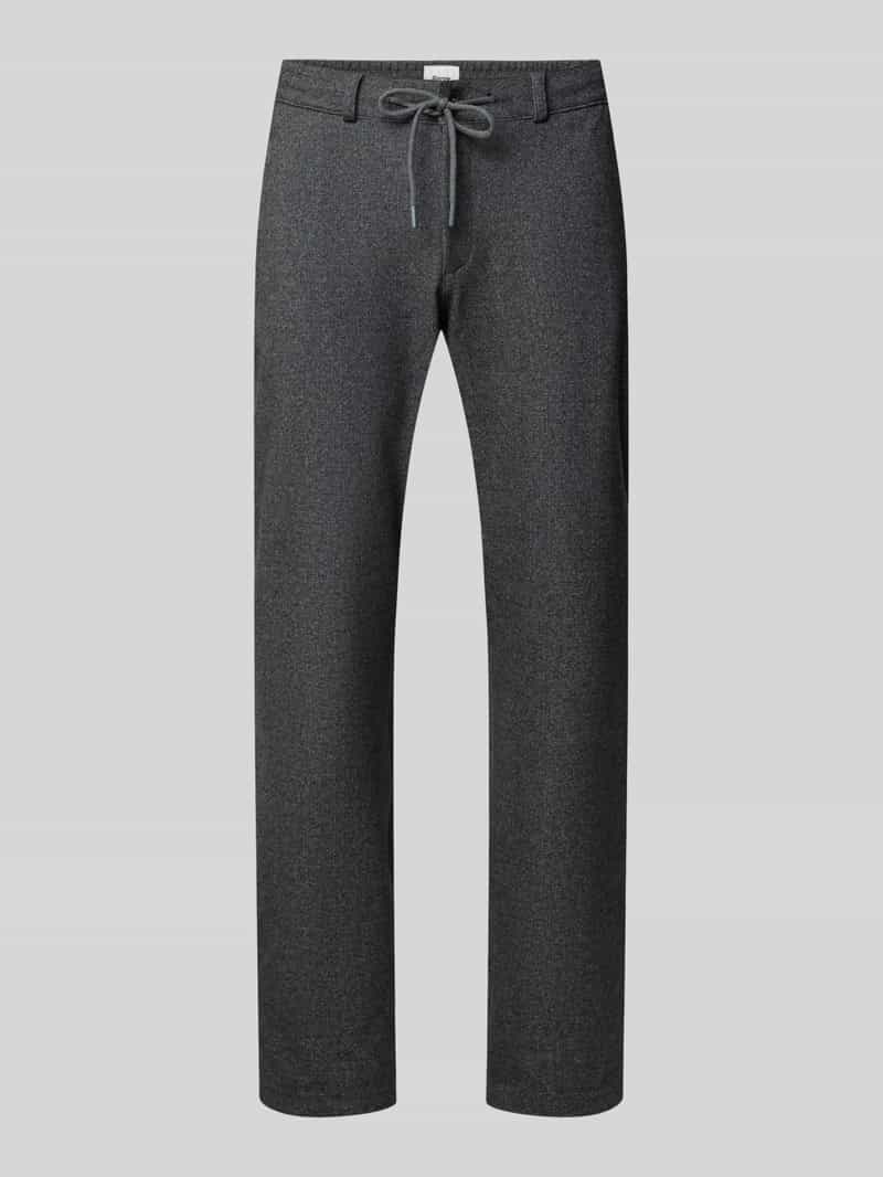 BRAX Slim fit stoffen broek met achterzakken model 'Phil'
