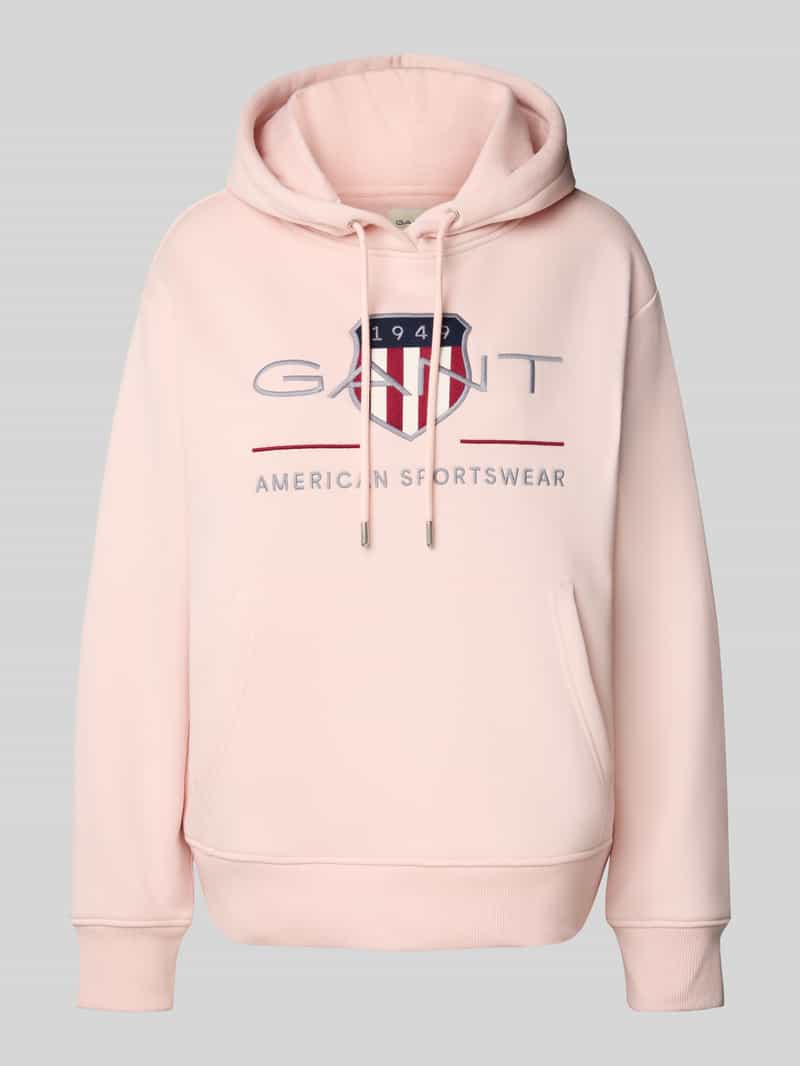 Gant Hoodie met labelstitching model 'ARCHIVE SHIELD'