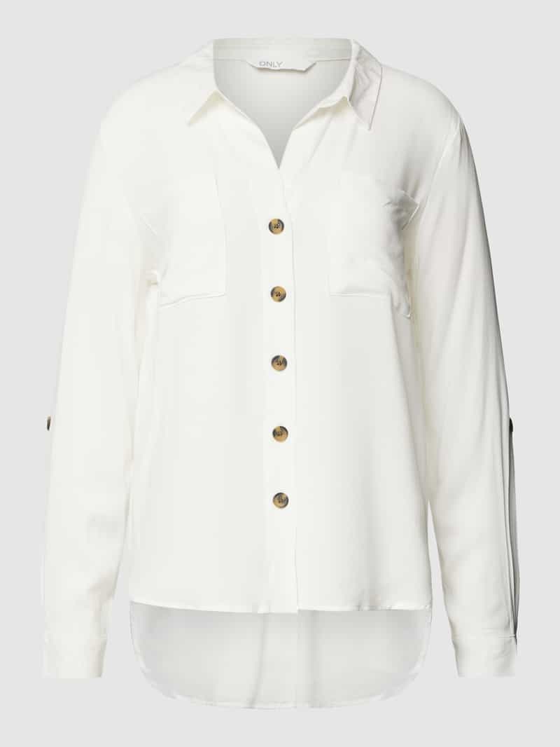 Only Overhemdblouse ASMIN SHIRT L/S WVN NOOS