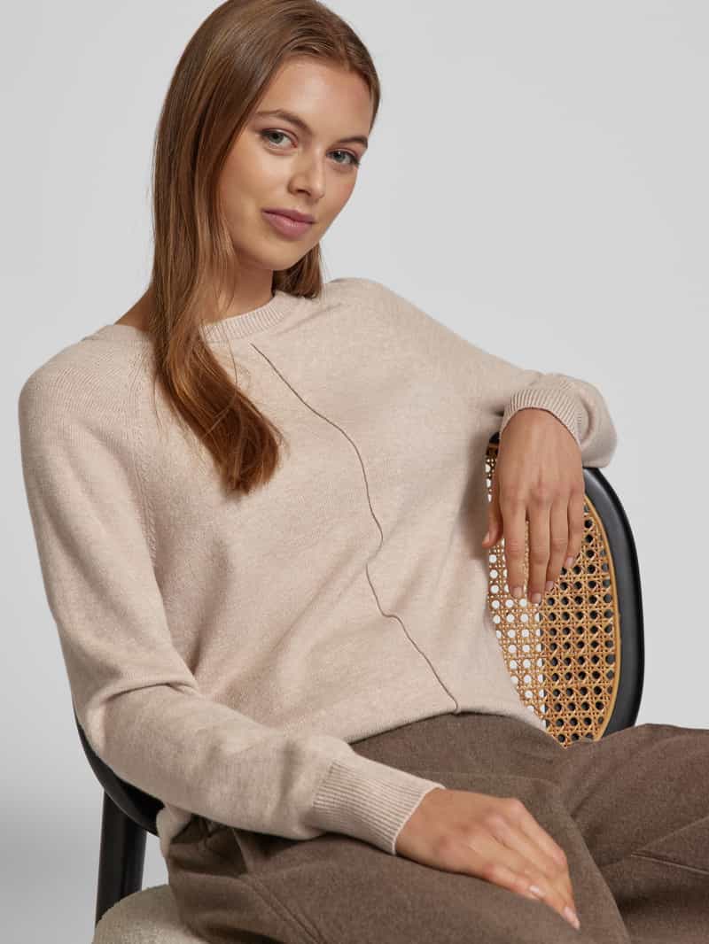 Christian Berg Woman Gebreide pullover met raglanmouwen
