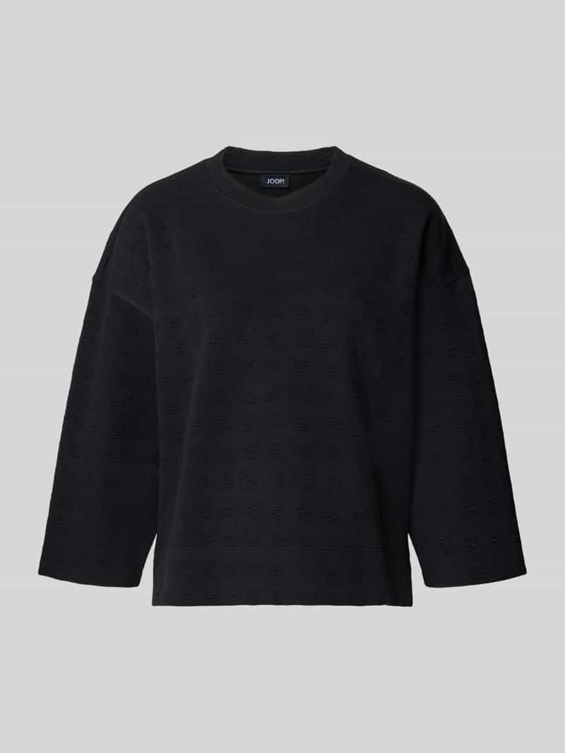 Joop! Sweatshirt met structuurmotief model 'Tashina'