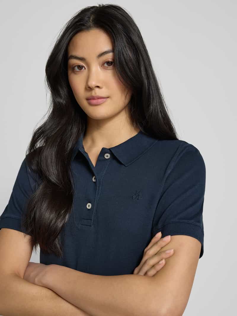 Marc O'Polo Regular fit poloshirt van jersey van lichte piqué