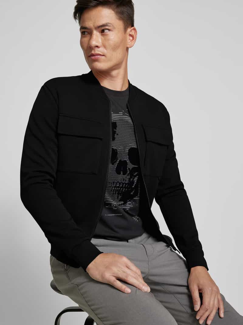 Antony Morato Sweatjack met opstaande kraag