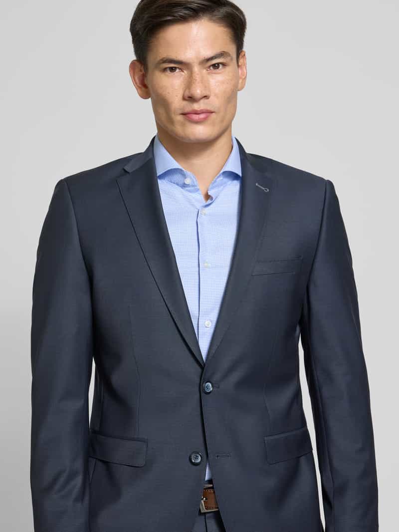 Boss Slim fit zakelijk overhemd van puur katoen