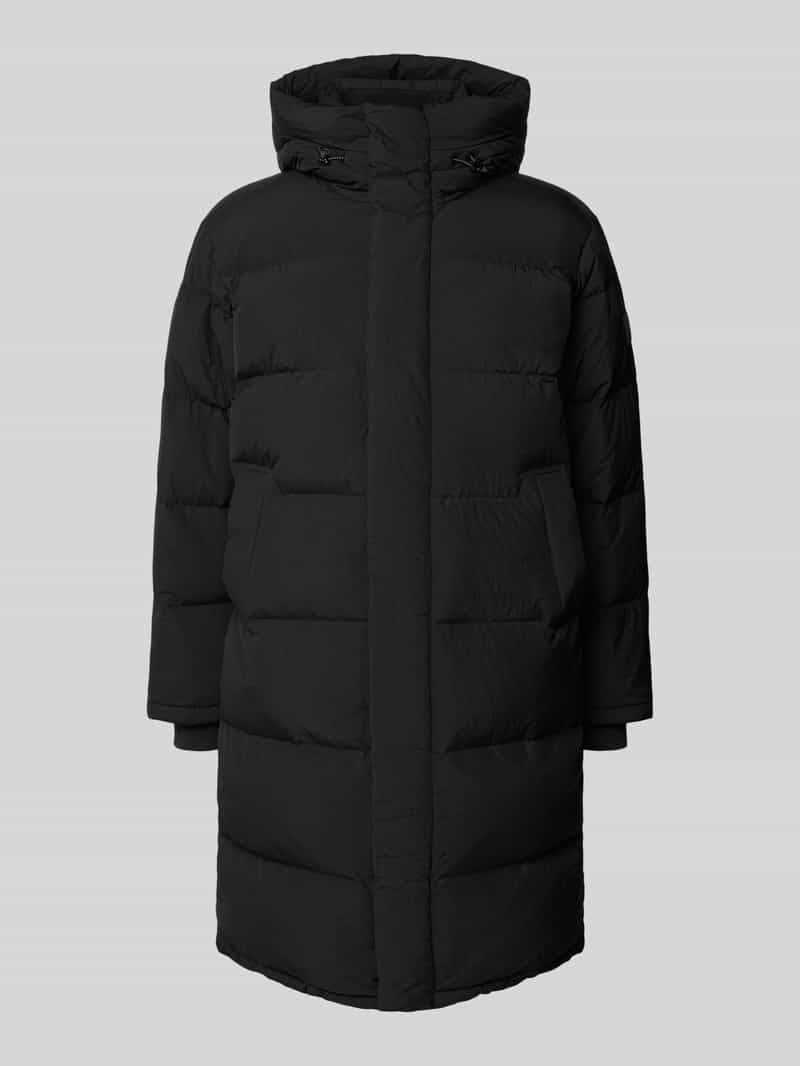 Tommy Jeans Relaxed fit lange donsjas met capuchon