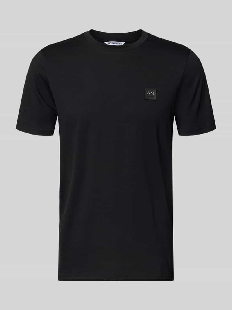 Antony Morato T-shirt met labeldetail