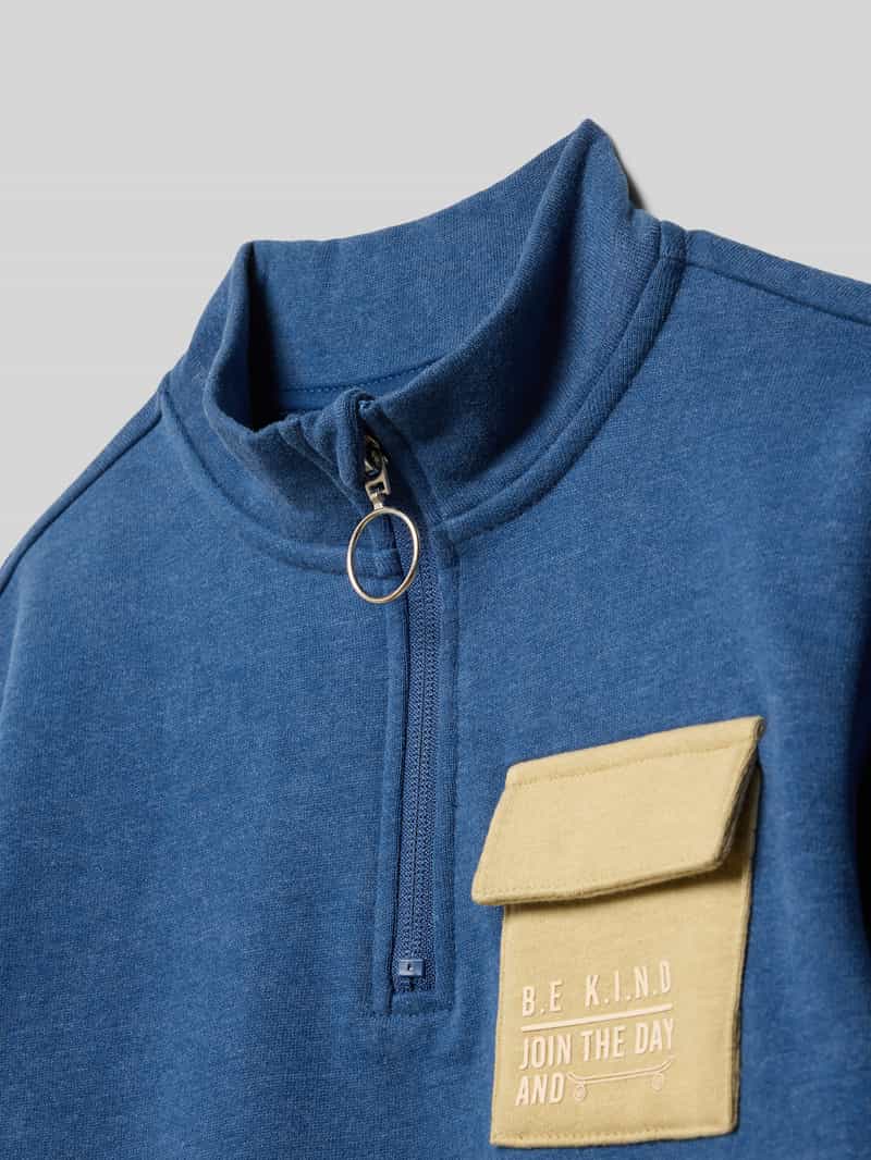 BLUE SEVEN Sweatshirt met opstaande kraag