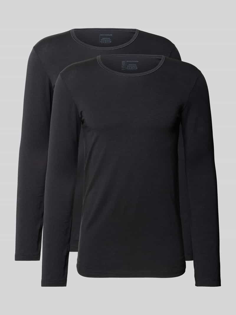 Shirt met lange mouwen met stretchgehalte