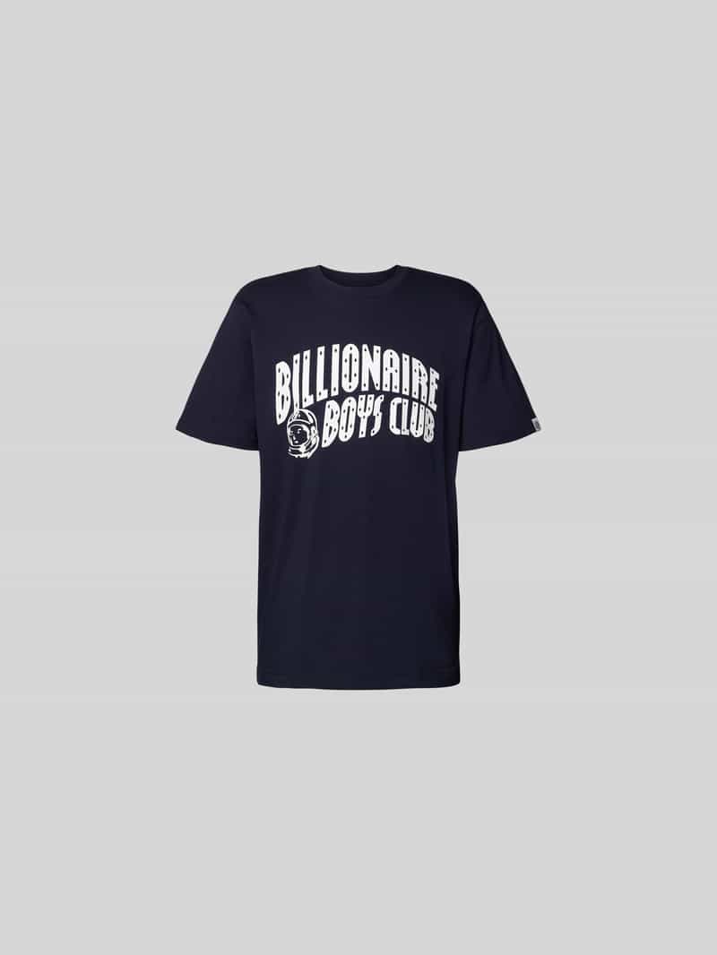 T-shirt met labelprint