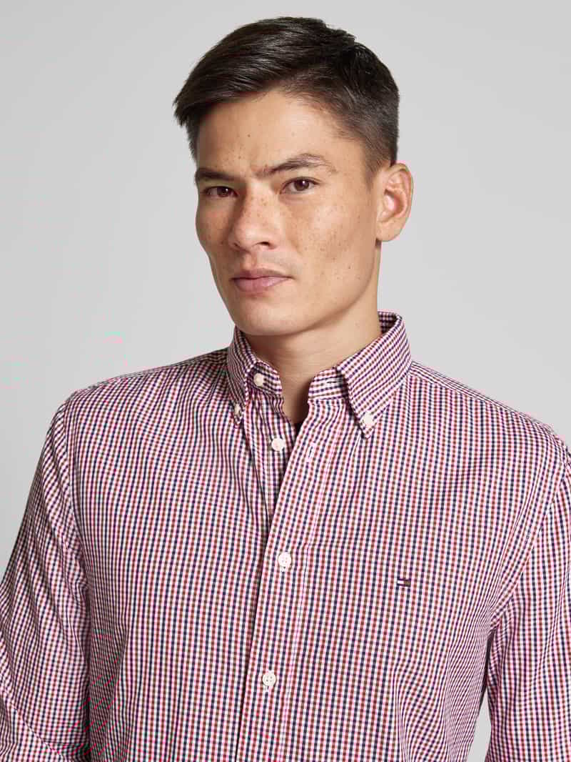 Tommy Hilfiger Vrijetijdsoverhemd met labelstitching