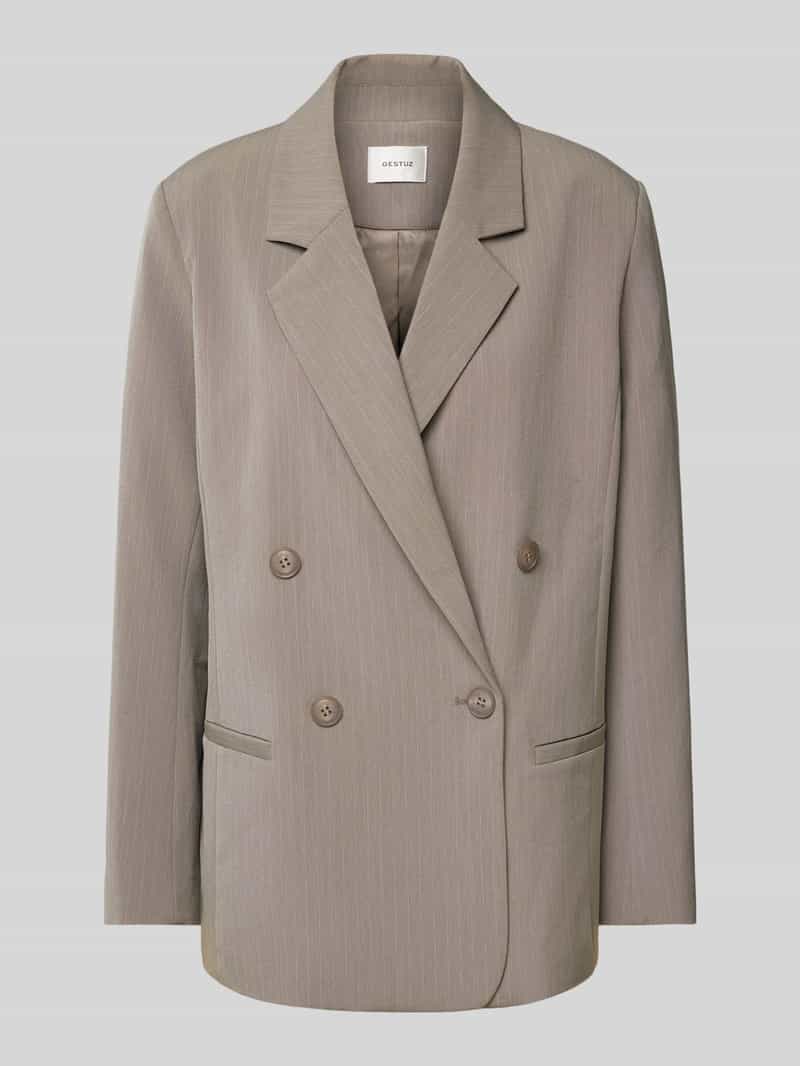 Gestuz Blazer met strookzakken