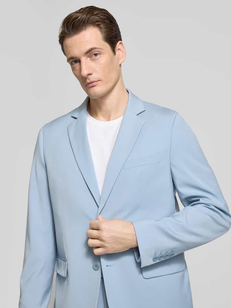 Antony Morato 2-knoops colbert met reverskraag en viscose