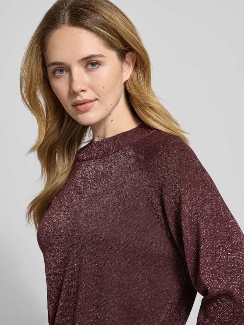 b.Young Gebreide pullover van viscosemix model 'MOBBE'