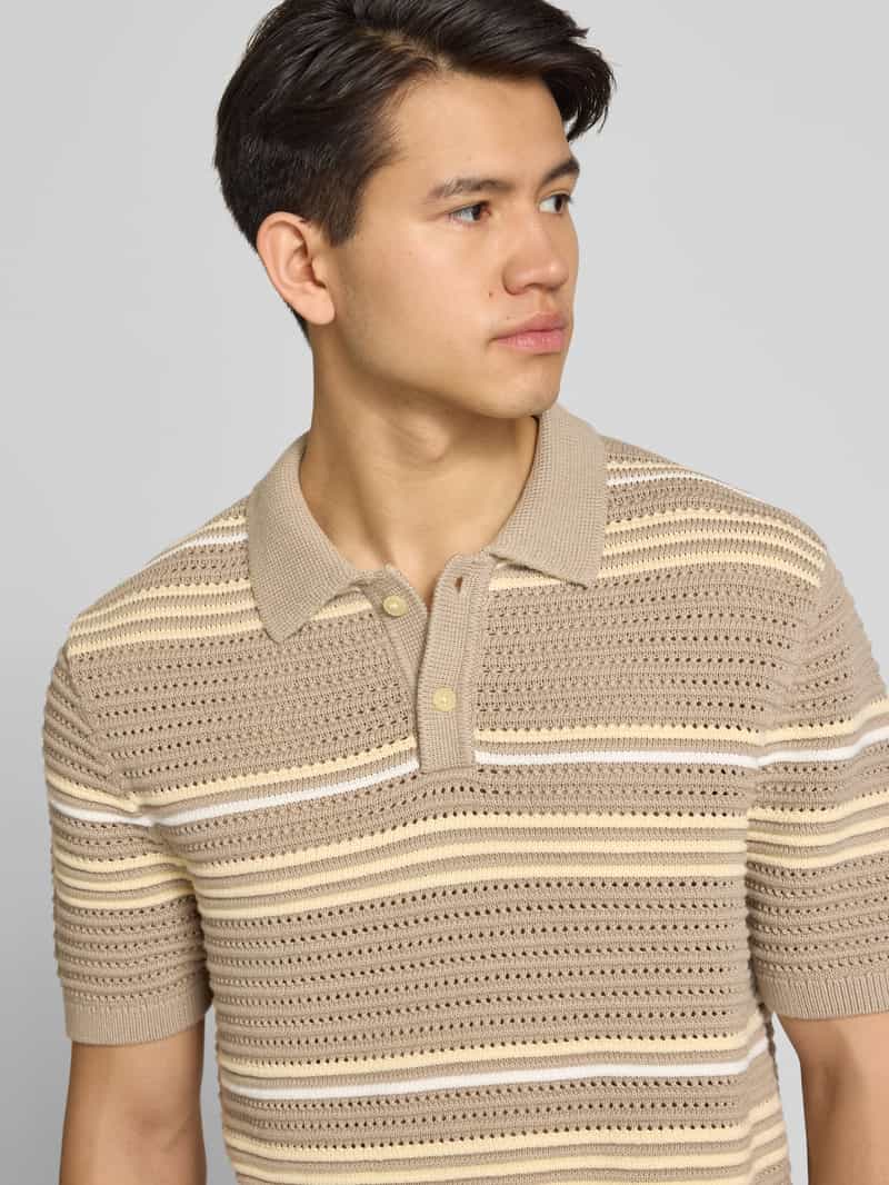 Levi's relaxed fit poloshirt van puur katoen model 'LAGUNA' beige, foto 6