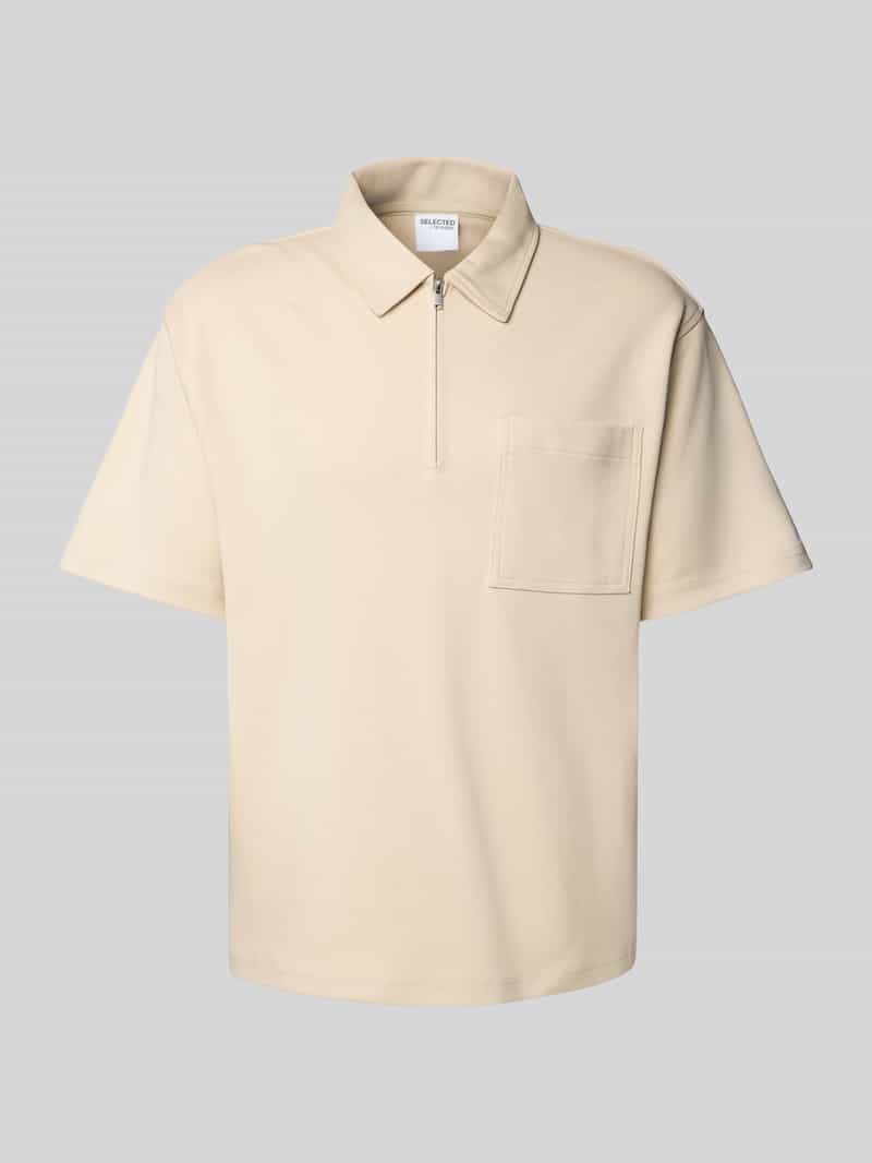 Selected Homme Relaxed fit poloshirt van puur katoen model 'RELAXEJEORGE'