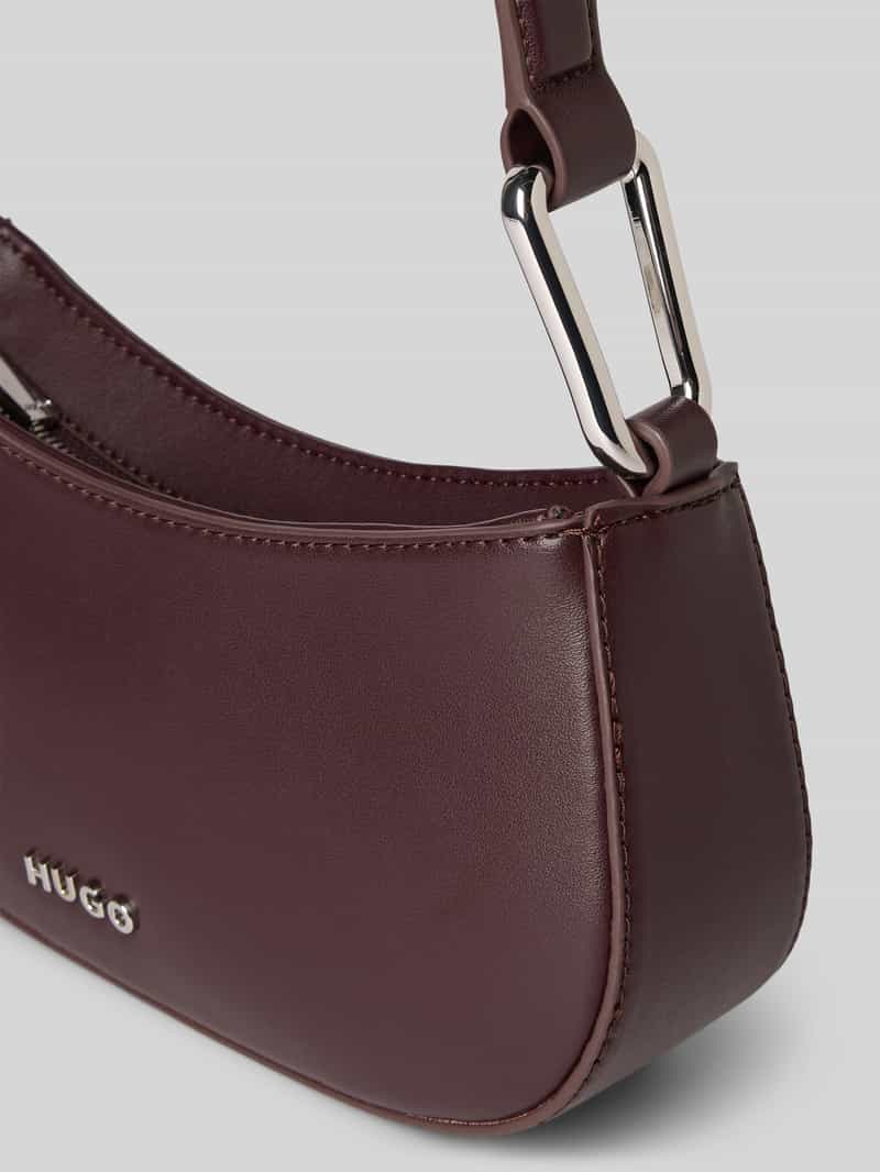 HUGO Handtas met labelapplicatie model 'Terrah_Hobo'