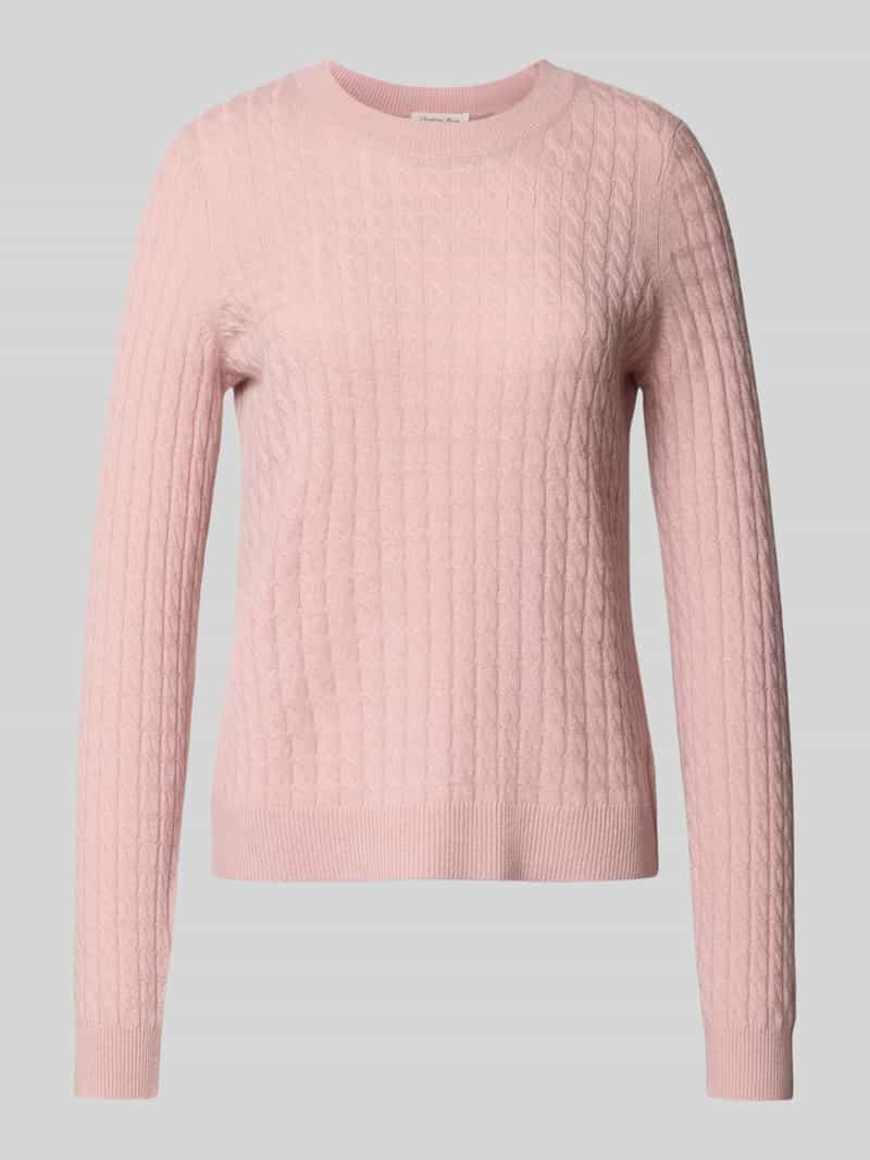 Christian Berg Woman Gebreide pullover van puur kasjmier
