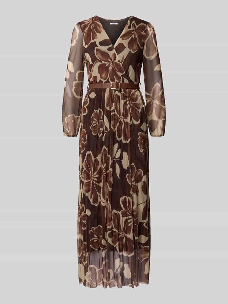 ZABAIONE Maxi-jurk met V-hals