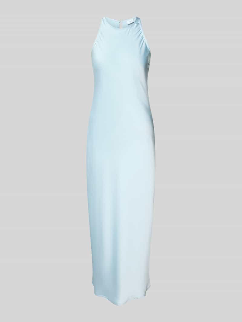 midi-jurk van satijn model 'RAVENNA'