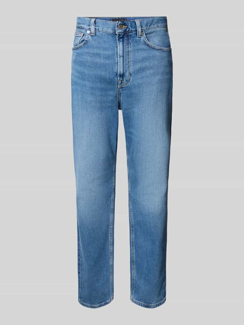 Tommy Hilfiger Straight fit jeans van katoenmix