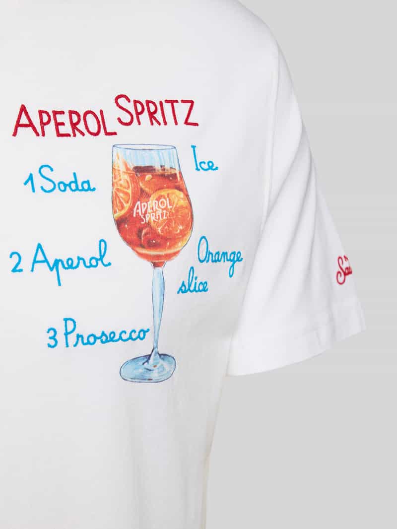 MC2 Saint Barth T-shirt met motiefprint