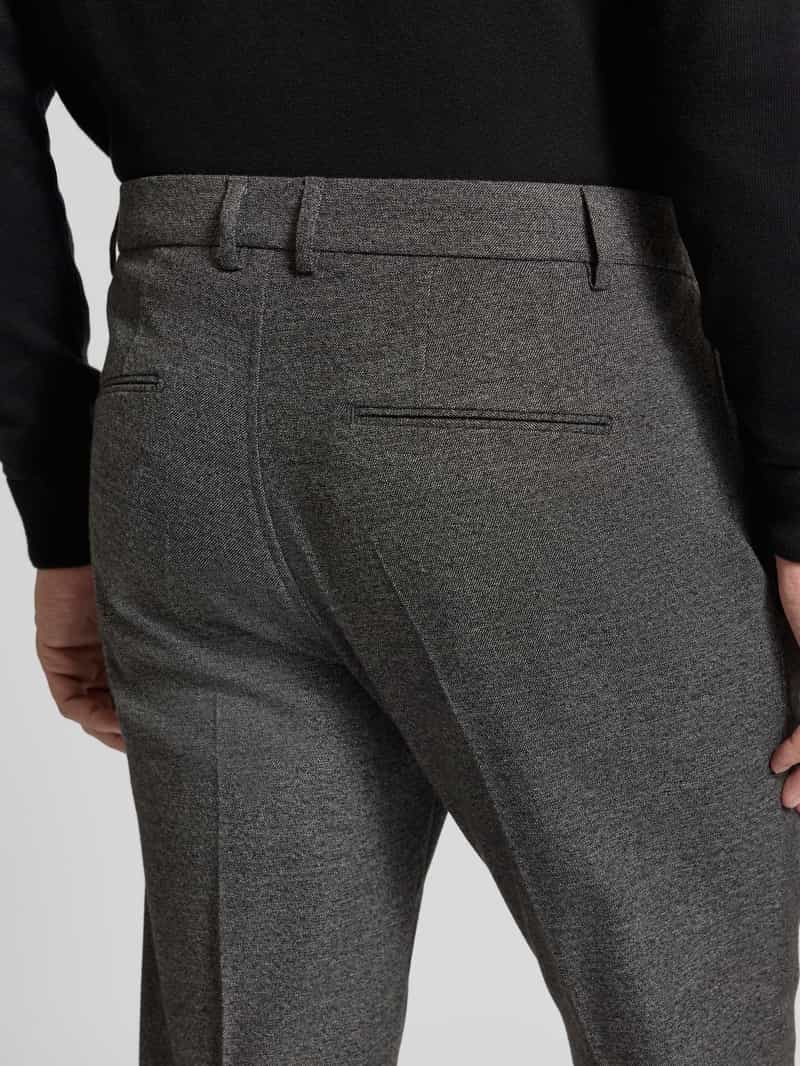CINQUE Regular fit stoffen broek met persplooien model 'CiSalto'