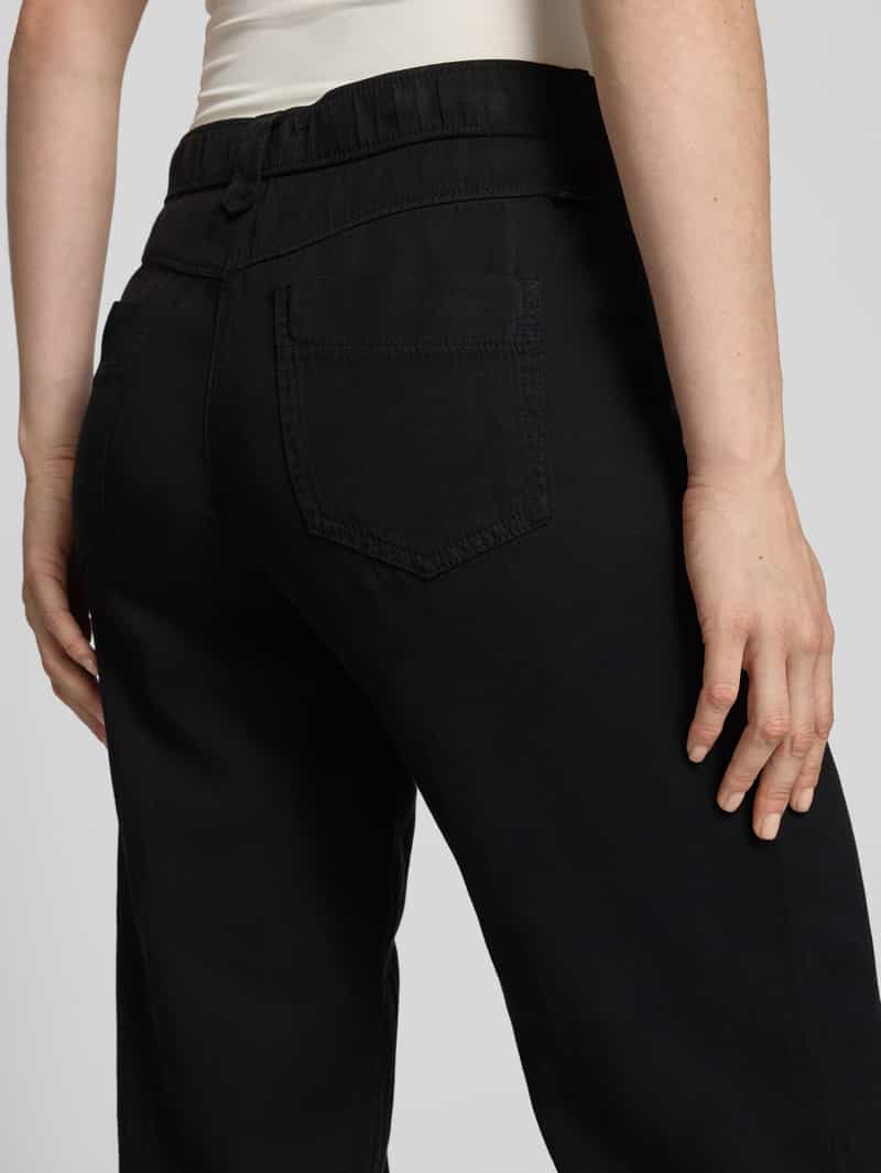 Gardeur Broek van lyocellmix met steekzakken
