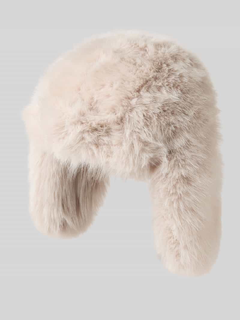 Pieces Muts in de look van imitatiebont model 'RIMMI AVIATOR'