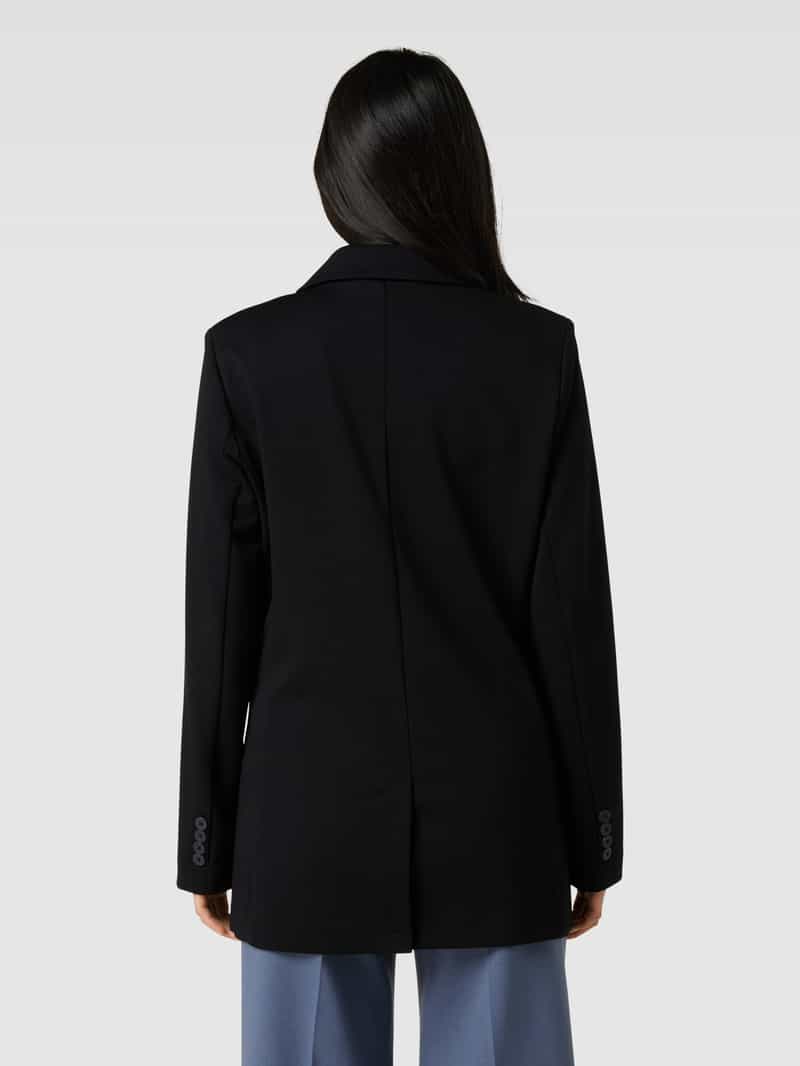 Lange blazer met reverskraag, model 'Nanni' FREE/QUENT