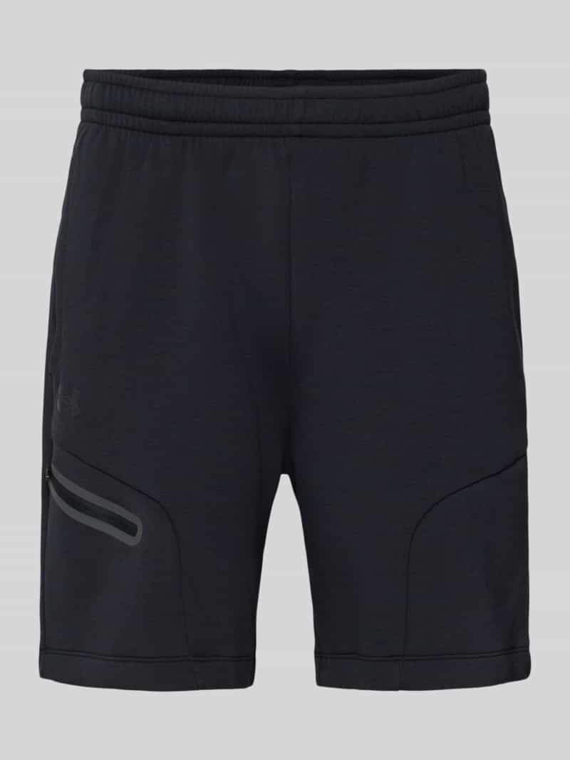 Under Armour Relaxed fit sweatshorts met logoprint model 'Unstoppable'