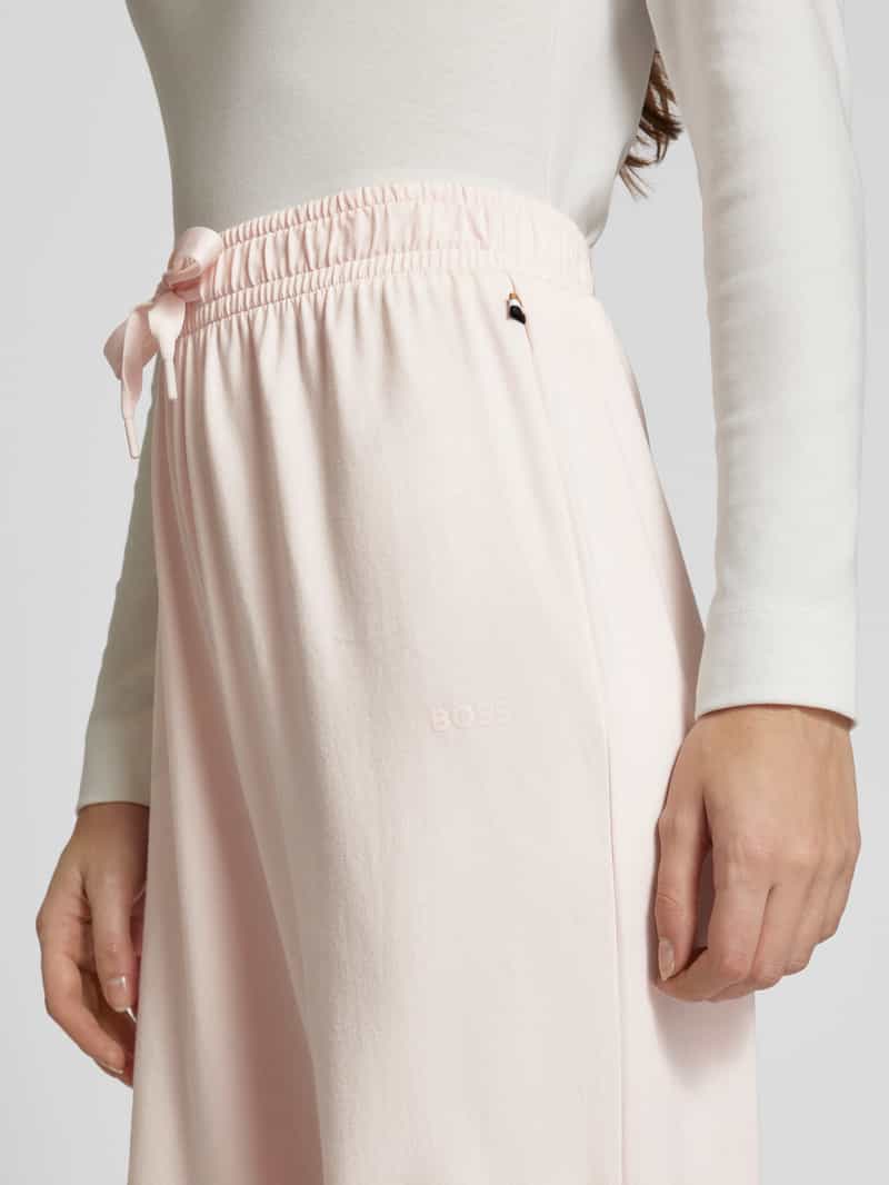 Boss Straight leg sweatpants met tunnelkoord