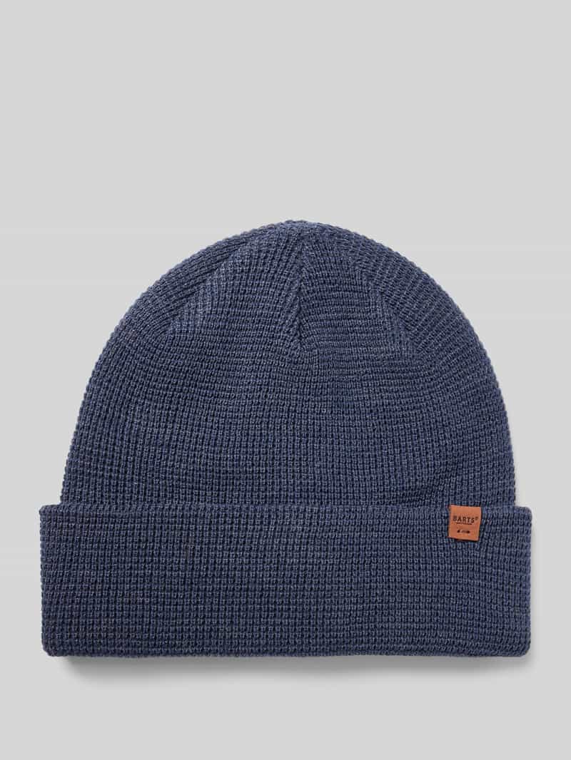Barts Beanie met labeldetail