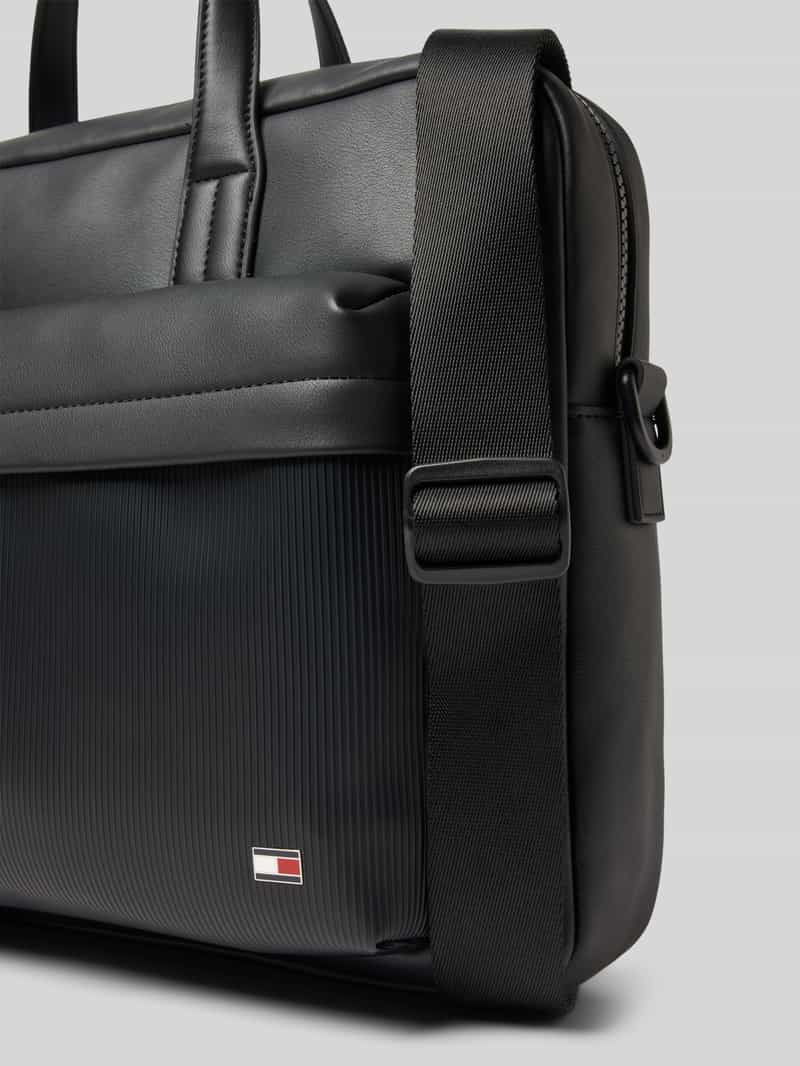 Tommy Hilfiger Laptoptas met afneembare verstelbare schouderband