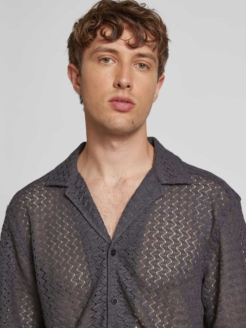 Only & Sons Relaxed fit vrijetijdsoverhemd met reverskraag model 'NOVAK'